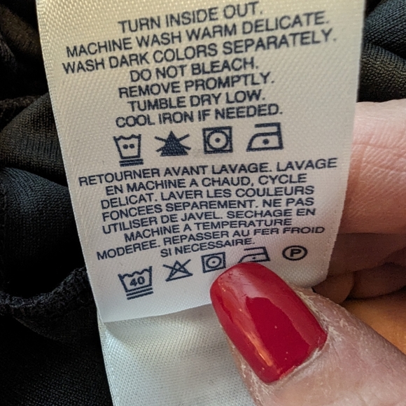 NWOT- Lands' End Ladies Golf/Tennis Shirt- Size Large - Picture 5 of 5